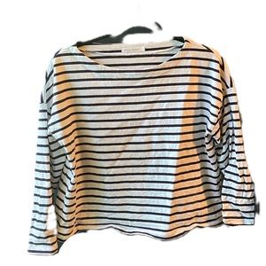 Browny Standard Striped Top